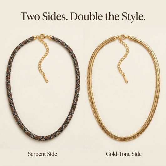 NoorViper™ Serpent Statement Necklace