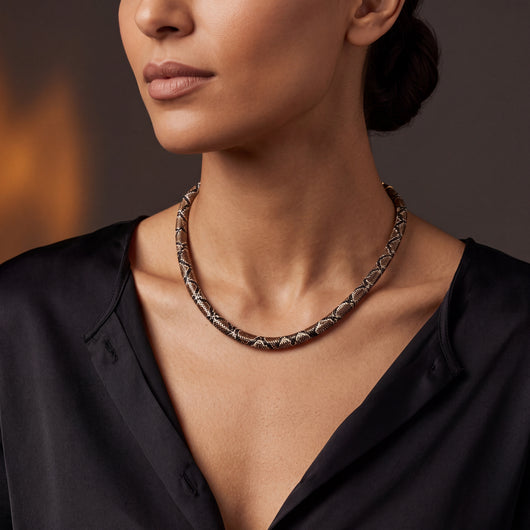 NoorViper™ Serpent Statement Necklace